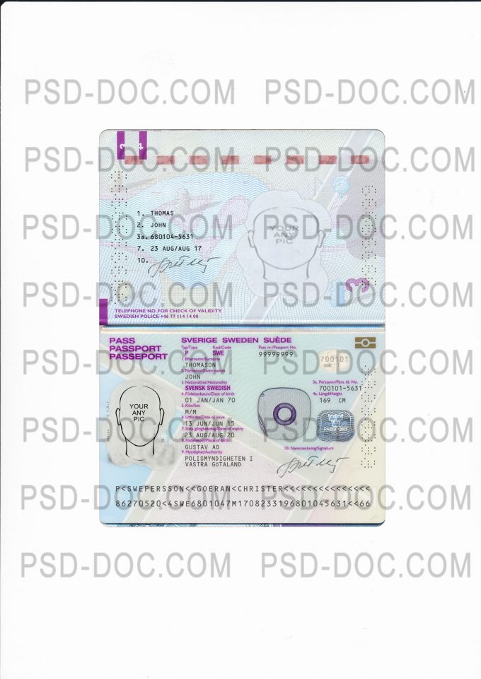 sweden passport 2 letter code