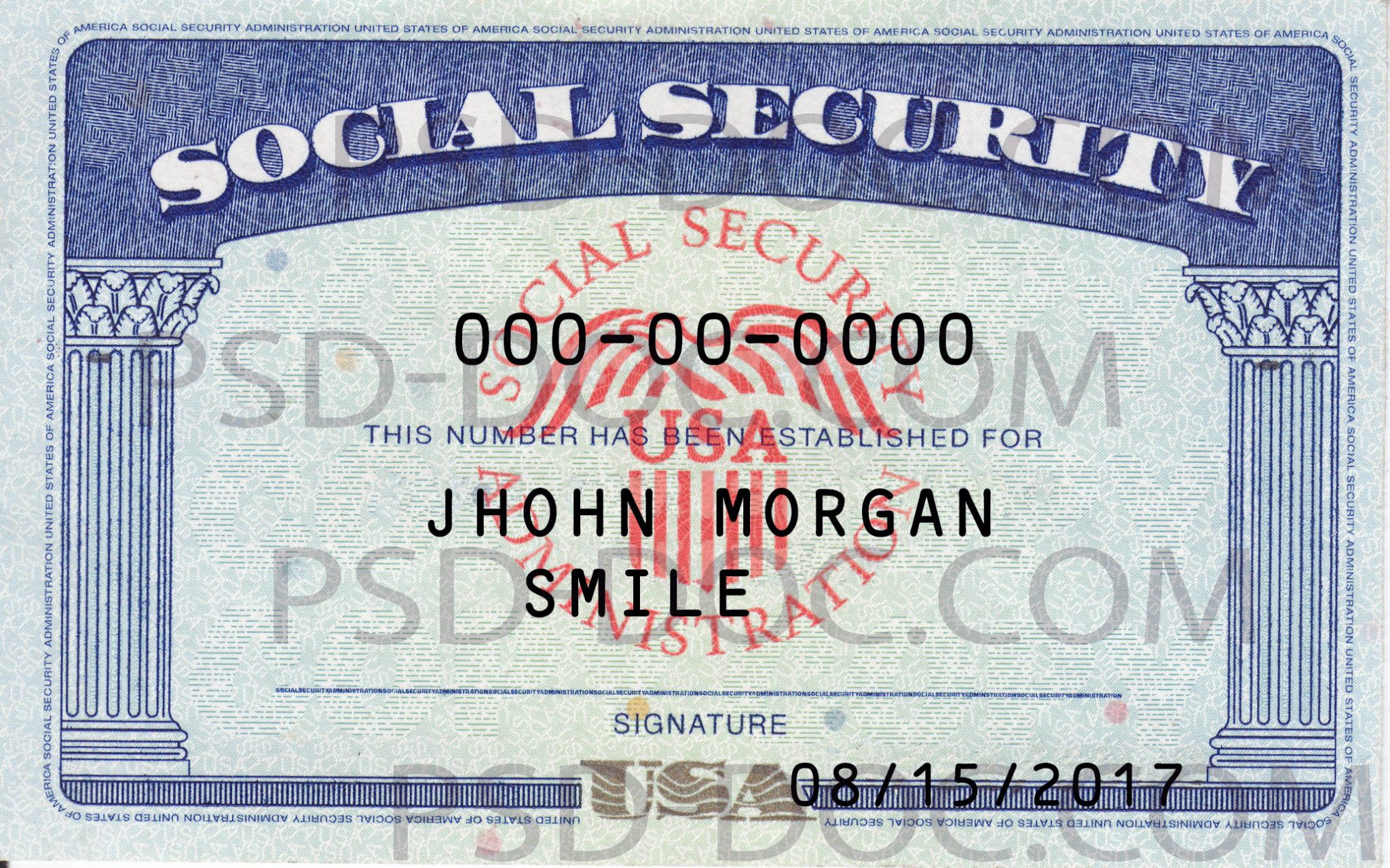 can you send ssn via email