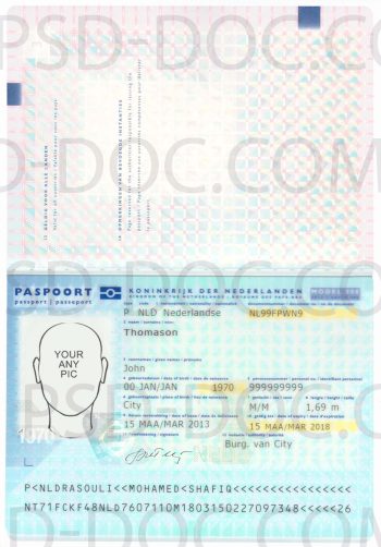 national identification number passport netherlands